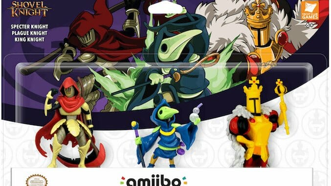 Three New Shovel Knight Amiibo Figures Are on the Way