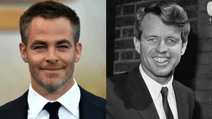 Chris Pine to Portray RFK in Hulu Limited Series