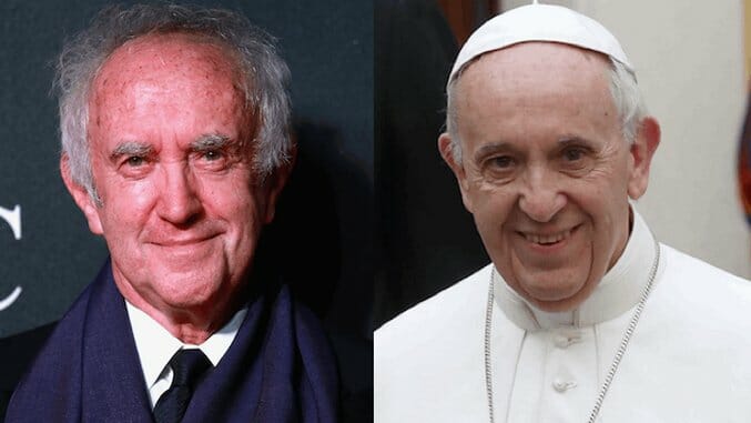 Jonathan Pryce to Play Pope Francis in Netflix Film, Because of Course