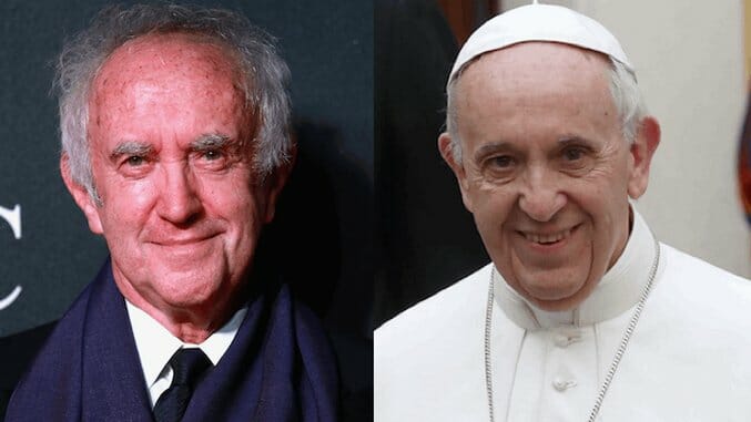 Jonathan Pryce Play Pope in Netflix Film, Because of Course - Paste Magazine