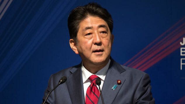 Japanese Prime Minister Shinzo Abe Supports U.S. Pursuing “All Options” in North Korea
