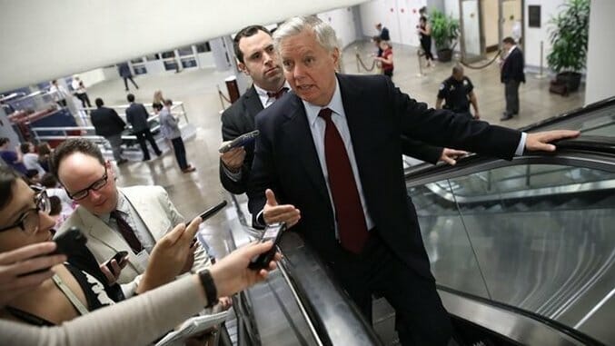 Lindsey Graham Threatens Trump: “Any Effort to Go After Mueller Could Be the Beginning of the End of the Trump Presidency”