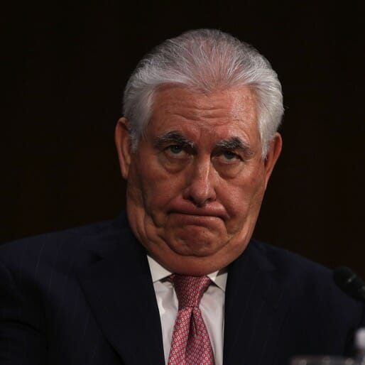 Secretary Tillerson, Don't You Know You Can Get Away with Pretty Much Anything?