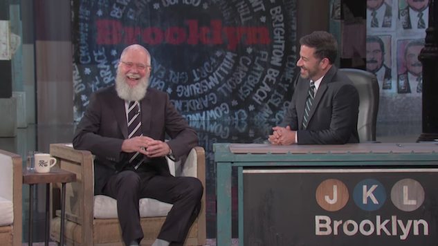 Watch David Letterman’s Return to Late Night on Jimmy Kimmel Live!