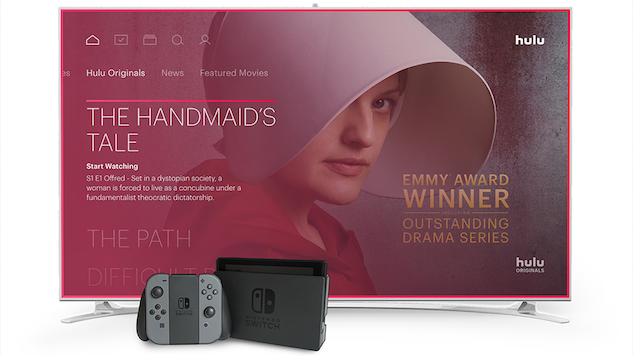 Hulu Is Arriving on Nintendo Switch Today