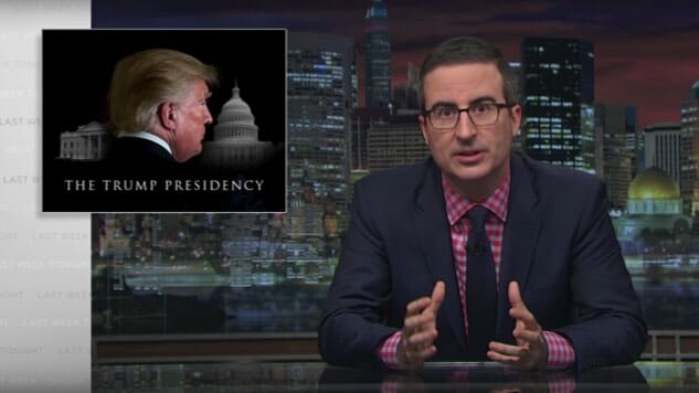 John Oliver Equips Us to Keep Dealing With Trump’s Presidency in Last Week Tonight‘s Absence