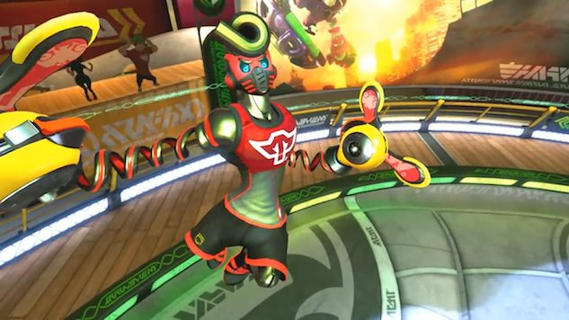 “New” ARMS Fighter Springtron Added to 4.1 Update