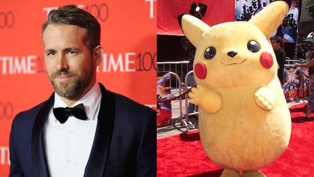 Ryan Reynolds Will Play the Titular Pokemon, Detective Pikachu (Seriously)
