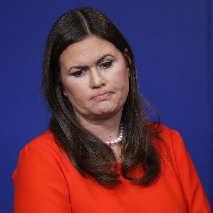 Sarah Huckabee Sanders Not Committing to the Olympics Demonstrates How Crazy You Have to Act to Work for Trump