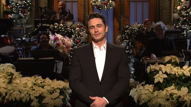 Saturday Night Live Stumbles Along Despite James Franco’s Charisma