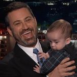 Watch Jimmy Kimmel Return to His Talk Show and Promote Children's Healthcare With His Baby Son
