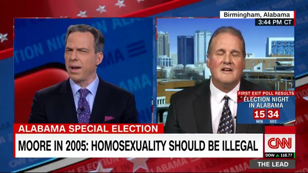Roy Moore’s Campaign Spokesman Literally Had No Answer When CNN’s Jake Tapper Asked Him a Very Simple Question