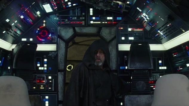 Luke Skywalker Enters the Millennium Falcon in New Star Wars: The Last Jedi TV Spot