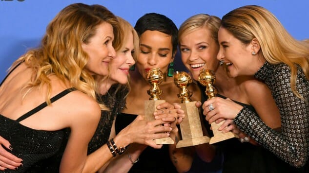 Three Billboards and Big Little Lies Win Big at the Golden Globe Awards