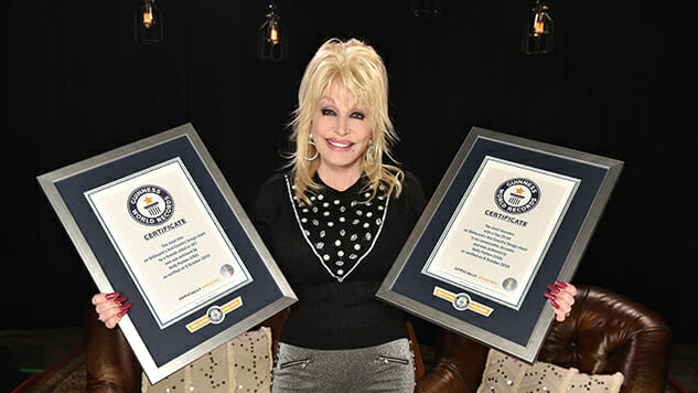 Country Music Icon Dolly Parton Honored with Two Guinness World Records