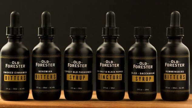 Old Forester Launches “Cocktail Provisions” Line of Bitters, Syrups and Tinctures
