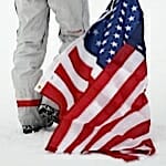 Twitter Conservatives Are Angry That Shaun White Dragged the American Flag in the Snow