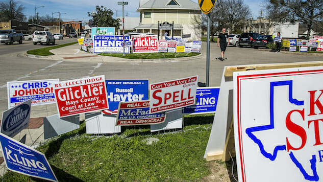 What the Texas Primaries Might Tell us About the Midterm Elections