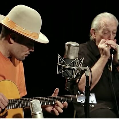 Watch Ben Harper and Charlie Musselwhite Perform New Songs at Paste Studio