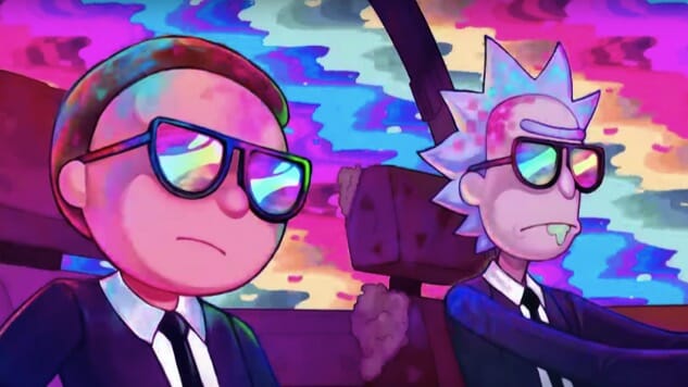Rick and Morty Get Their Pulp Fiction on in Run The Jewels’ Vivid “Oh Mama” Video