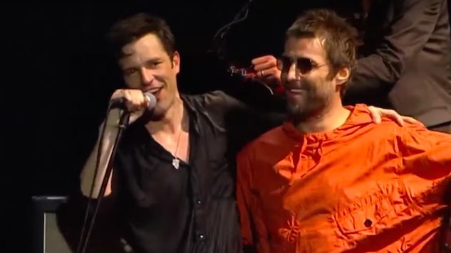 Watch Liam Gallagher Stage-Invade The Killers’ Lollapalooza Brazil Set