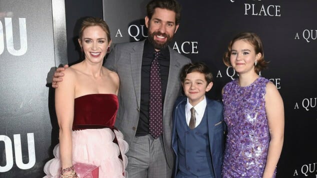 John Krasinski and Emily Blunt Talk Working Together on A Quiet Place