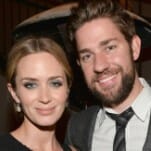 John Krasinski and Emily Blunt Talk Working Together on A Quiet Place