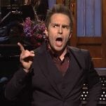 Sam Rockwell Forgets He's on Network TV on a Middling SNL
