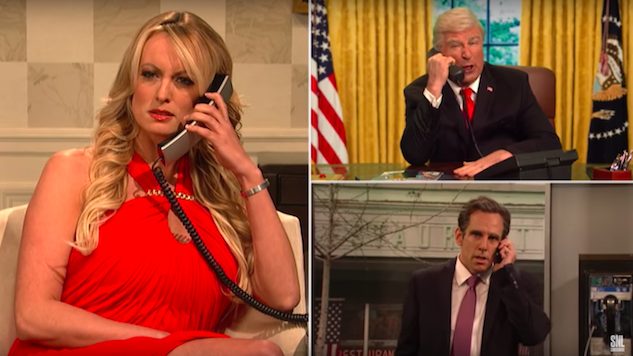 Watch Stormy Daniels, and Also Every Other Celebrity, in Last Night’s SNL Cold Open