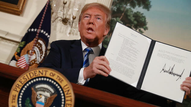 President Trump Announces U.S. Withdrawal from Iran Nuclear Deal