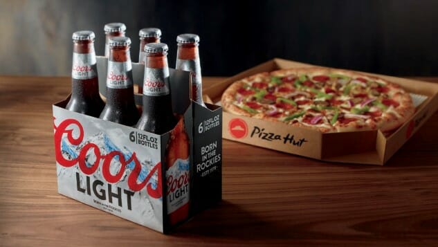 Pizza Hut Is Delivering Beer Now … Just Don’t Expect Any Craft Beer