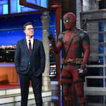 Deadpool Ambushes The Late Show, Riffs with Stephen Colbert