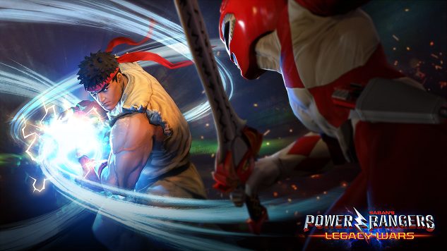 Latest Power Rangers Mobile Update Includes Street Fighter Characters