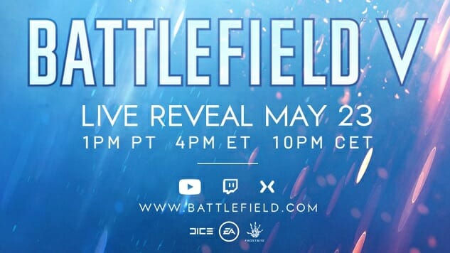 Battlefield V Confirmed, Live Reveal Stream Coming Next Week