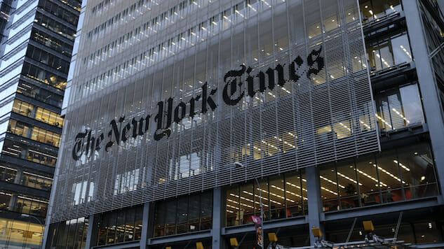The Fourth Estate: The New York Times Plays Itself