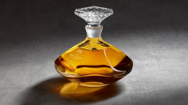 Exquisite The Macallan M Whisky 2022 Collection in Lalique Crystal  Decanters