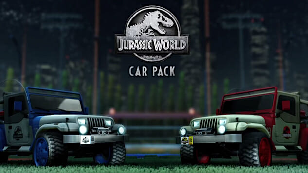 Rocket League Is Getting a Jurassic World-Themed Car Pack