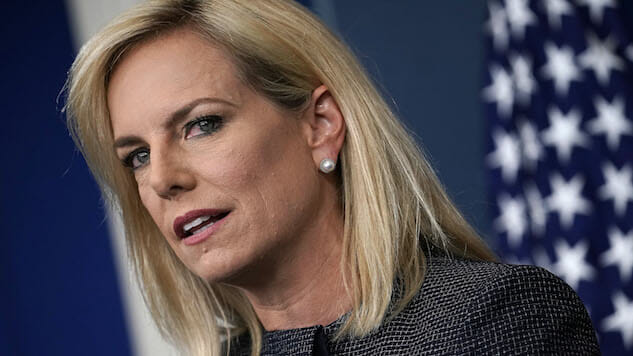 Protester Who Confronted Kirstjen Nielsen at a Mexican Restaurant Works for the DOJ
