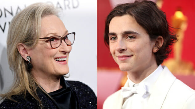 Meryl Streep, Saoirse Ronan, Timothée Chalamet in Talks to Star in Greta Gerwig’s Little Women