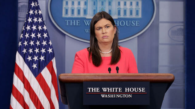 Sarah Huckabee Sanders Responds to Reports She’s Leaving the White House