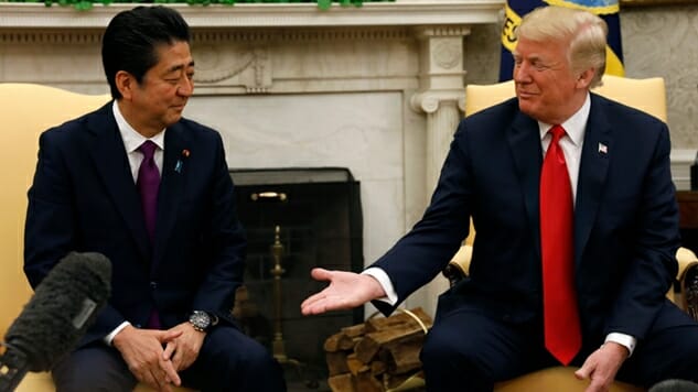 Japan and North Korea Held a Secret Meeting Because Japan’s Prime Minister Doesn’t Trust Trump