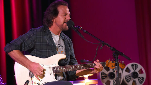 Watch Eddie Vedder Perform with Johnny Marr, Liz Phair at Ohana Fest