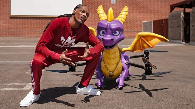 Cute Couple Alert: Snoop Dogg and This Spyro the Dragon Drone