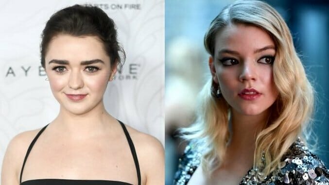 Fox Confirms Maisie Williams and Anya Taylor-Joy as the Stars of New Mutants