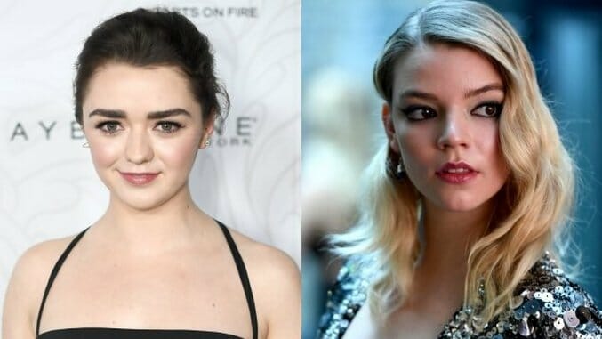 Novos Mutantes  Maisie Williams e Anya Taylor-Joy são confirmadas no elenco