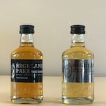Celebrating Burns Night with a Glass of Scotch in Each Hand