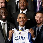 Golden State Warriors, with No Invite from Trump, Meet with Obama Instead