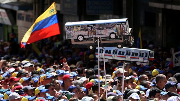 Here’s How the U.S. Could Use “Humanitarian Aid” To Start A War in Venezuela
