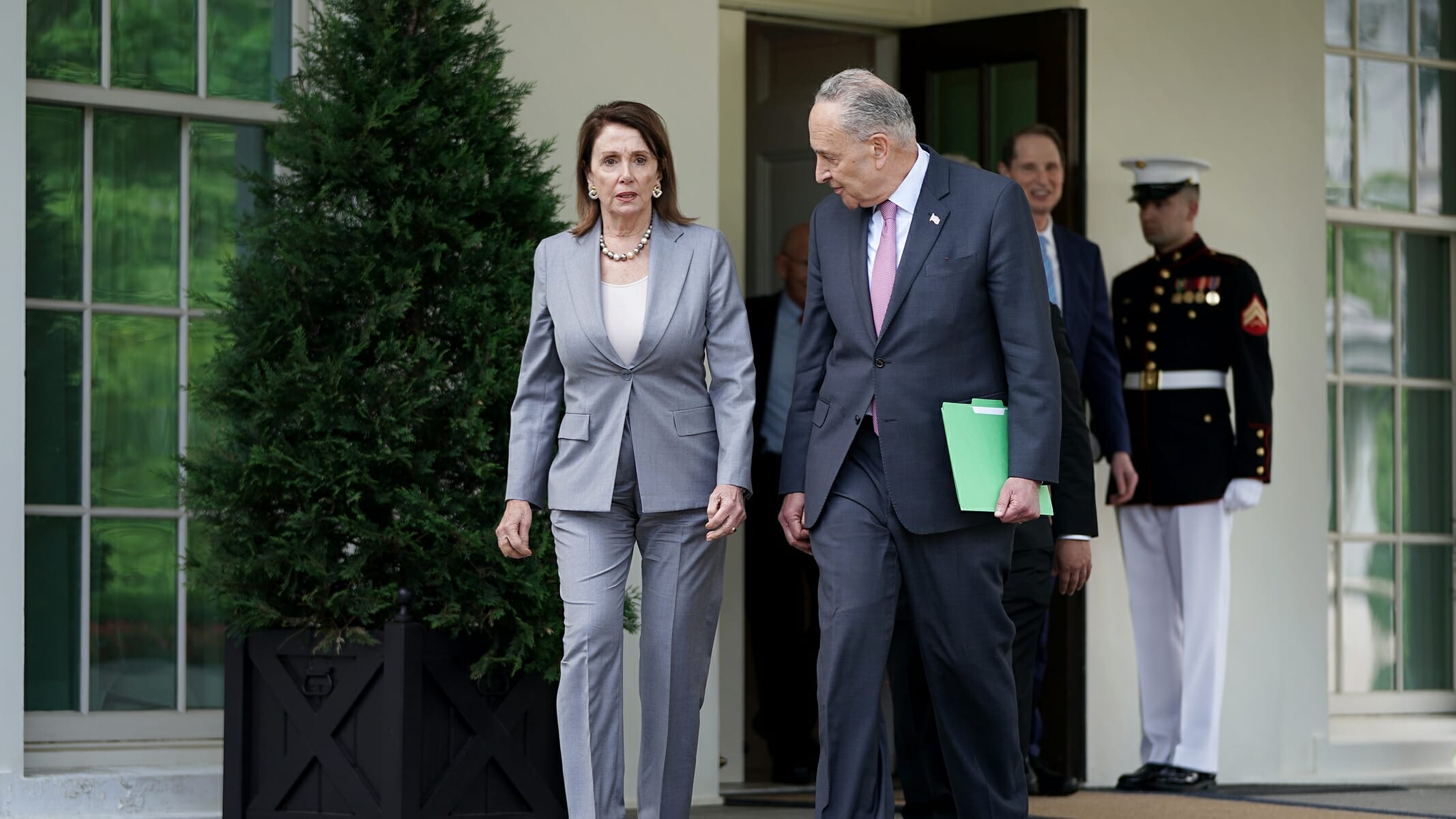 Two Theories on What Pelosi and Schumer Are Really Doing with Trump on Infrastructure