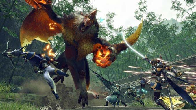 Monster Hunter Rise demo footage